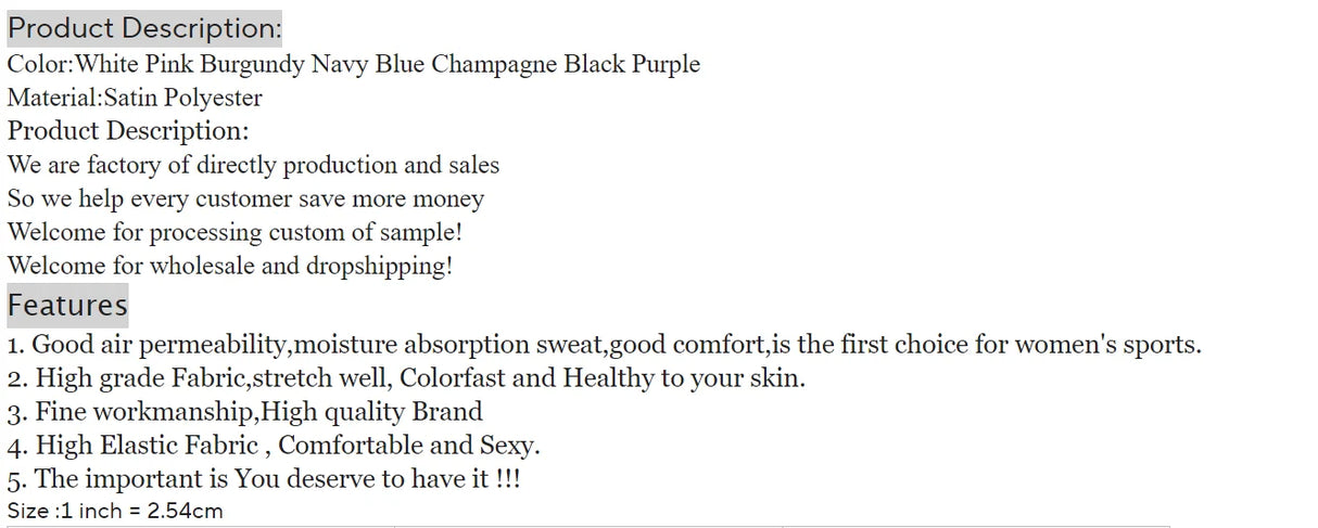 Women Satin Backless Nightdress