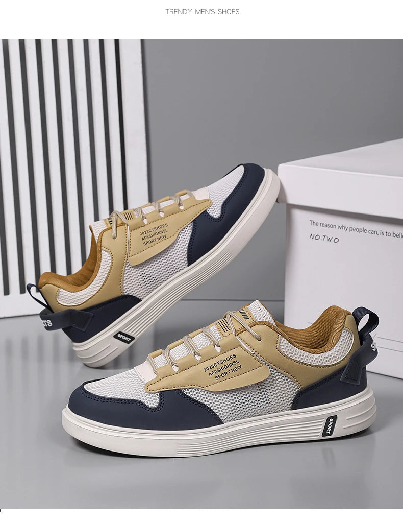 Men Fashion Skateboard Shoes Big Size