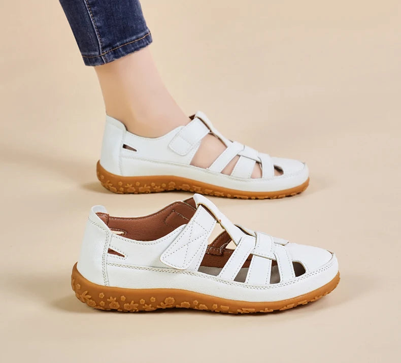Women’s Covered Toe Summer Flat Walking Sandals