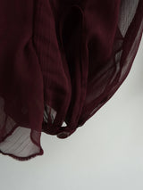 Rufflynn™ – Translucent Ruffle Blouse (V-Neck, Hollow-Out Chic for Spring/Summer)