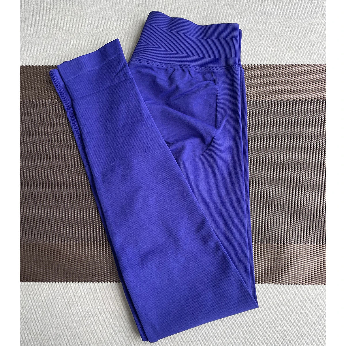 Women Seamless Ribbed Scrunch Yoga Leggings