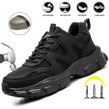 Women Safety Shoes Waterproof Steel Toe Sneakers