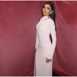 Women Pleated Ribbon Long Dress