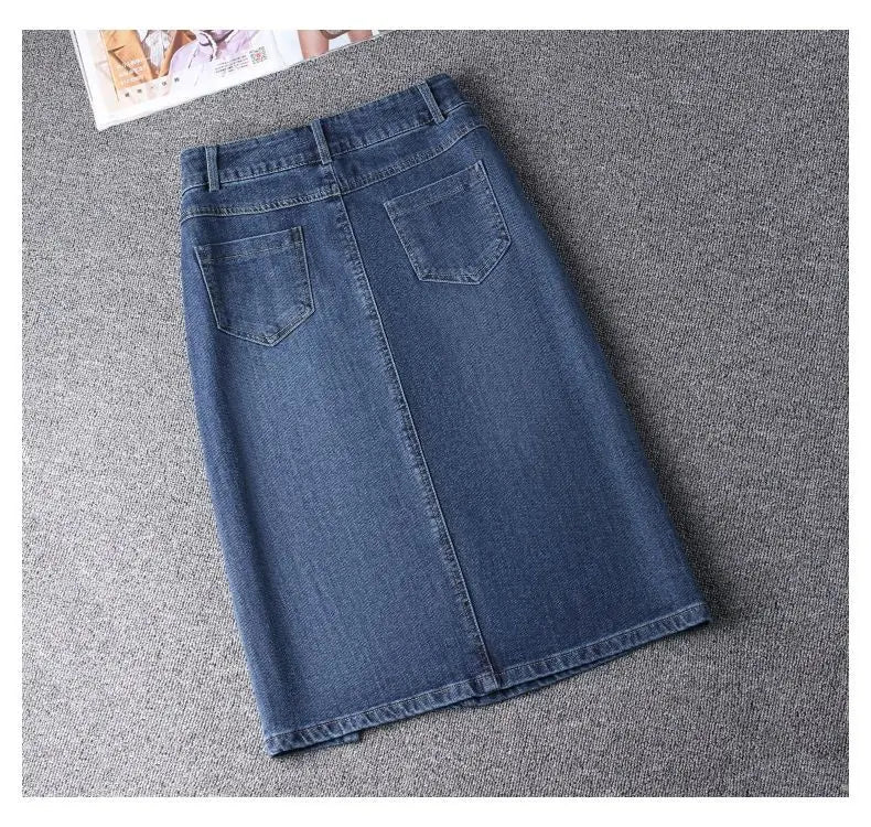 WrapFit™ – Slim A-Line Wrap Skirt (High Waist, Spring/Summer Casual)