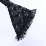 Gothic Black Sheer Bolero Shrug Jacket