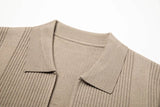 Men V-Neck Cardigan Sweater
