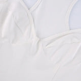 Retro Sleeveless Women's Bodysuit – Chic Slim Bodycon Summer Top