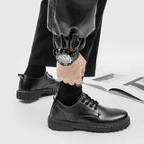 Fashionable Men's Formal Shoes Paired with Suits for Formal Occasions Dating Men's Business Casual Shoes Simple and Versatile