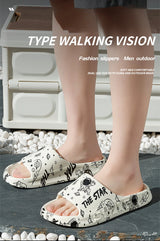 Unisex Indoor Outdoor Bathroom Slippers