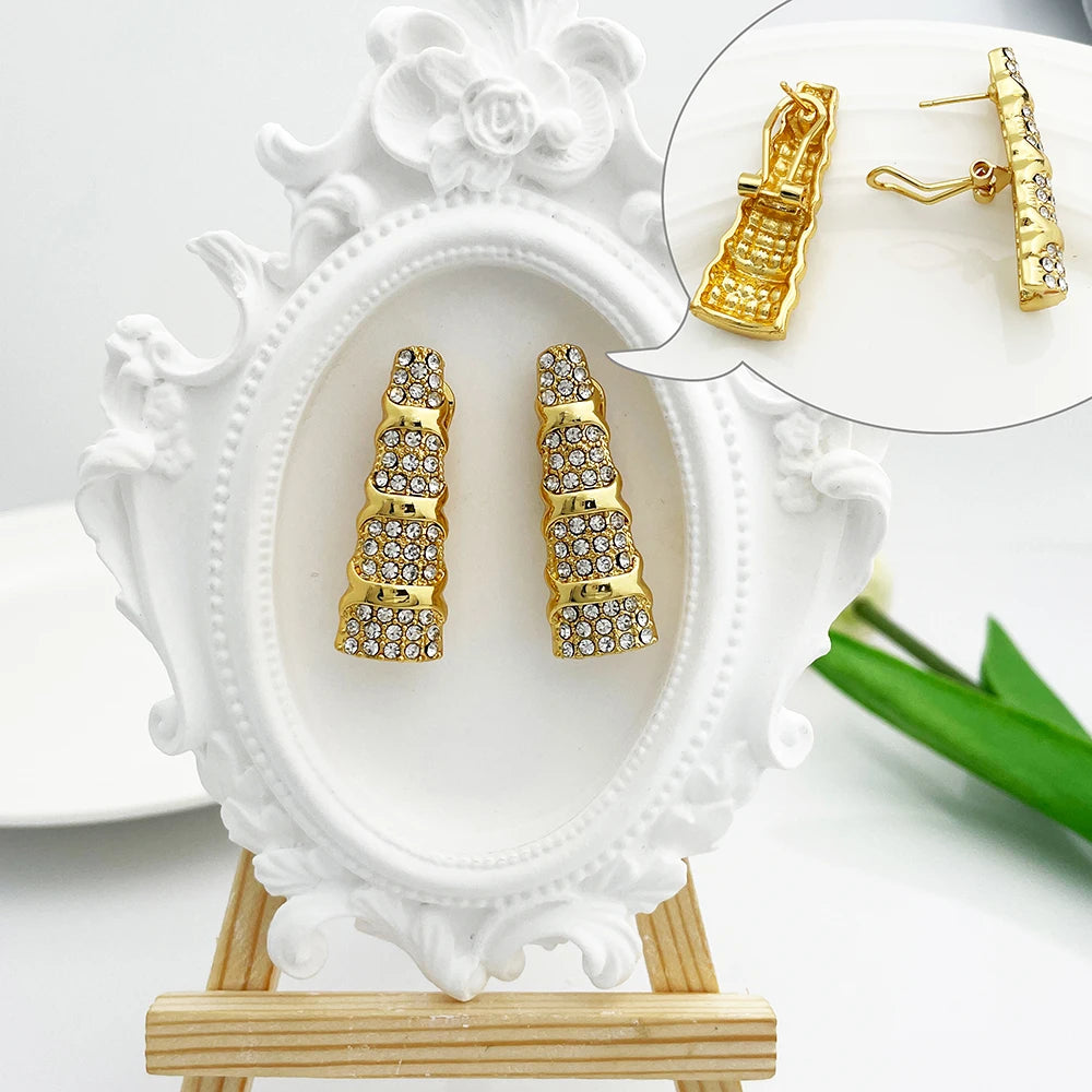 Dubai 18K Gold Plated Jewelry Set