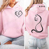 Women's Cat Lover Fleece Sweatshirt