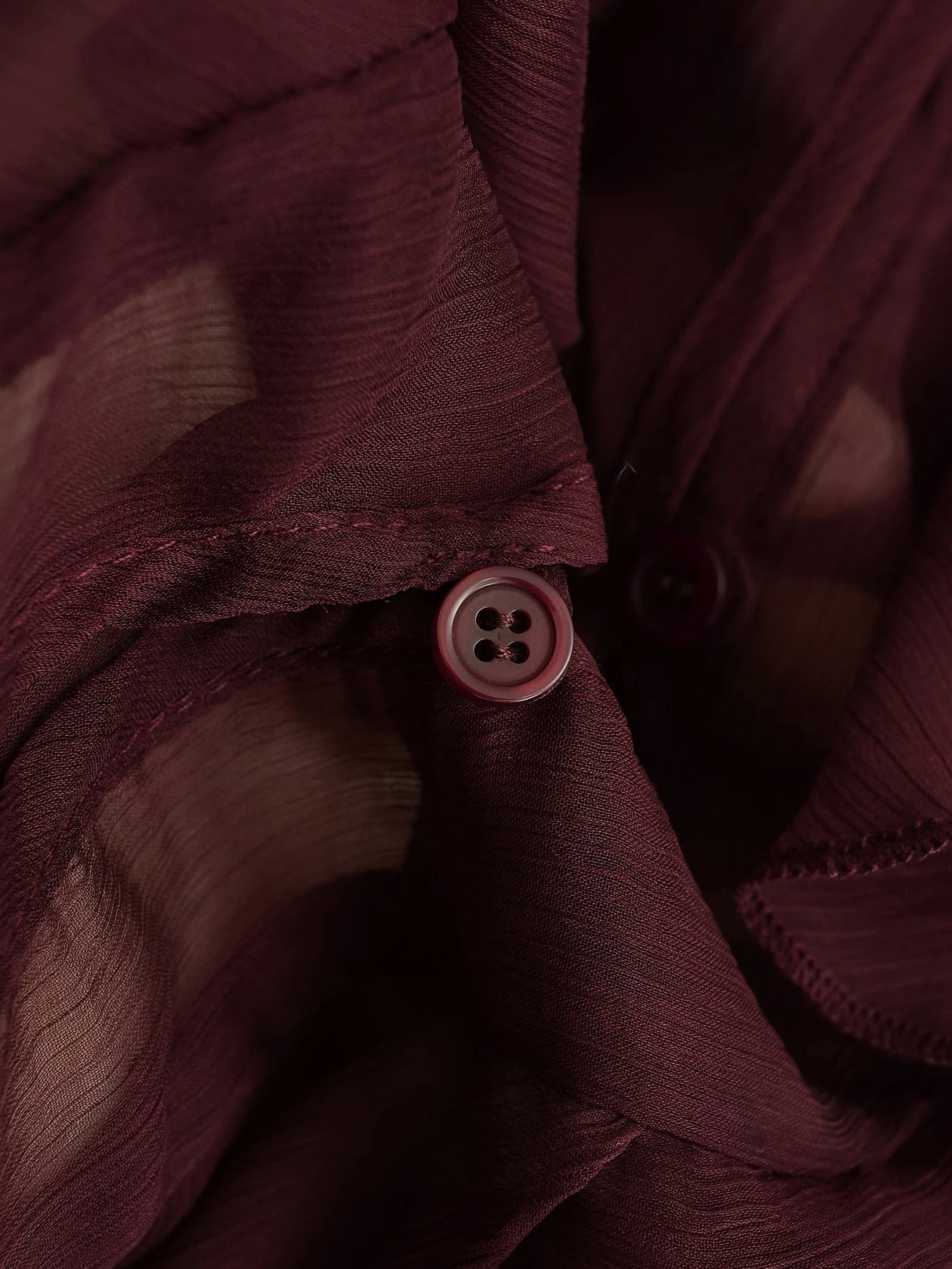 Rufflynn™ – Translucent Ruffle Blouse (V-Neck, Hollow-Out Chic for Spring/Summer)