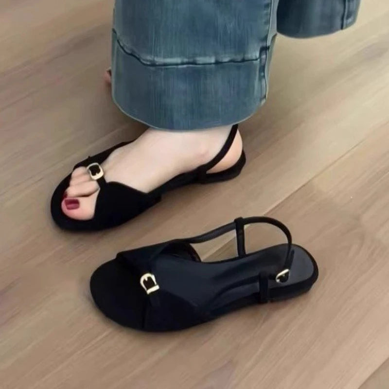 Women Cozy Flat Sandals Casual Summer Shoes