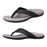 Men Orthotic Flip Flops Arch Support Sandals