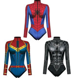 Marvel Superhero Spiderman Bodysuit Cosplay Costume
