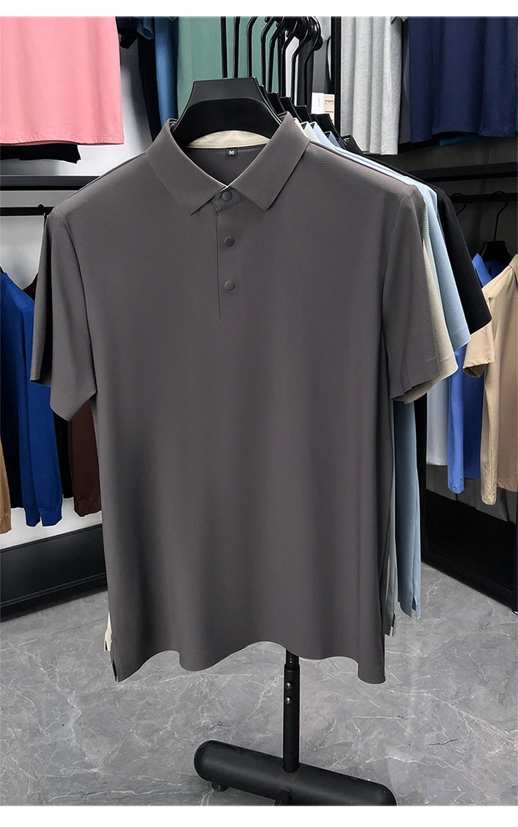 Men Premium Jacquard Polo T-Shirt