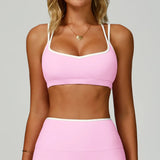 Women Seamless Shockproof Yoga Bra