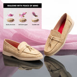 Women’s Patent Leather Bow Pointed Toe Loafers