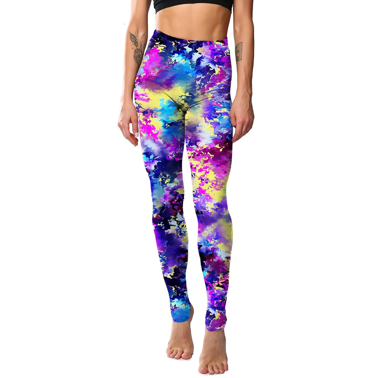 Women 2-Pack Colorful Print Leggings