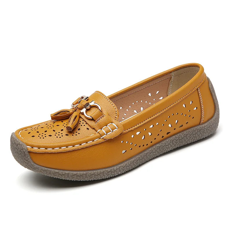 Round Toe Nurse Loafers – Soft Sole & Non-slip 2025