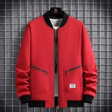 Men's Plus Size Bomber Jacket Winter