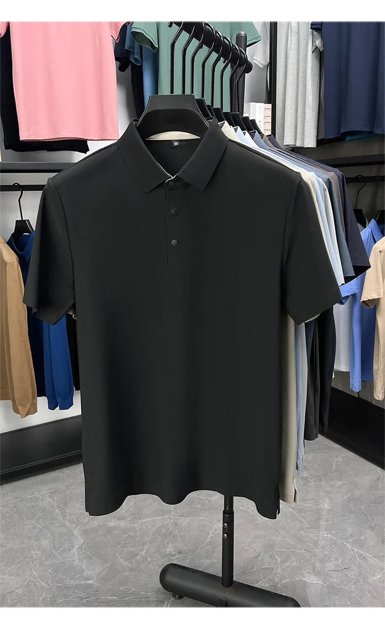 Men Premium Jacquard Polo T-Shirt