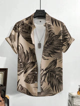 Men Tropical Hawaiian Shirt