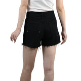 Summer Women's High-Waist Denim Shorts with Pockets