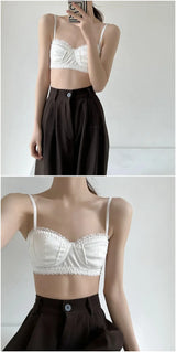 Women French Lace Half Bra