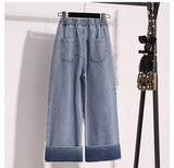 Women's Plus Size Wide Leg Jeans 2025
