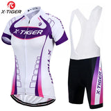 Women Summer Cycling Jersey Set