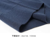 Men Short Sleeve Wool Polo Knit