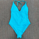 Women Solid Plus Size Swimsuit