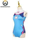D.Va Sexy Anime Jumpsuit Cosplay Costume