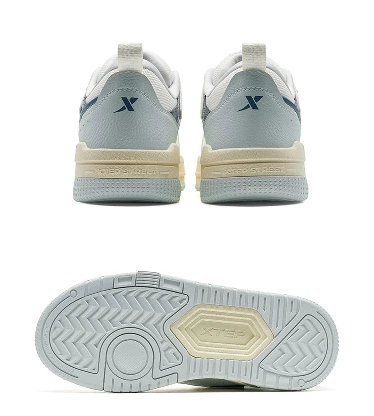 Xtep Men Thick Sole Skateboard Sneakers