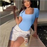 Red Corset Bodysuit Women – Elegant Long Sleeve