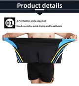 Unisex Plus Size Loose Fit Swim Shorts