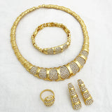 Dubai 18K Gold Plated Jewelry Set