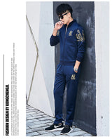 Men’s Plus Size Autumn Tracksuit Set