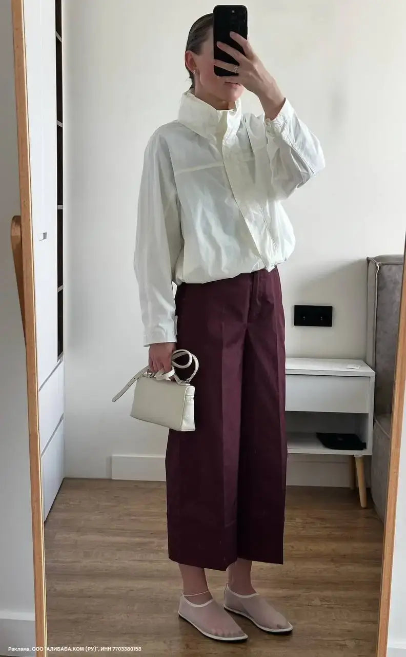 Women Thin Hooded Windbreaker Coat