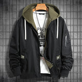 Men's Plus Size Hooded Jacket – 8XL Winter Coat