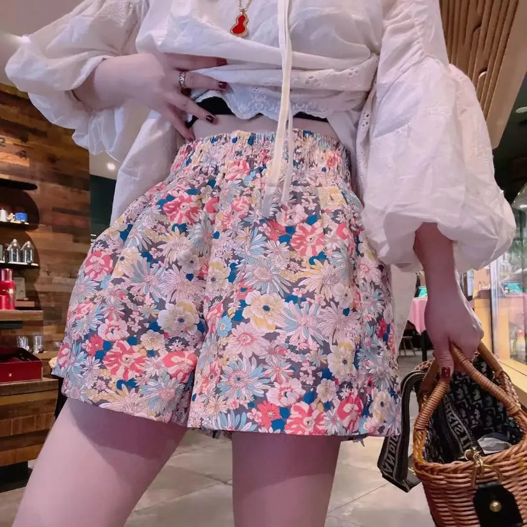 Women's Loose High Waist Shorts