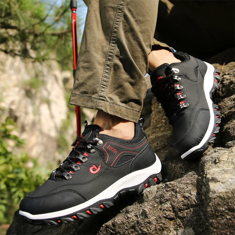 Men’s Leather Casual Sneakers