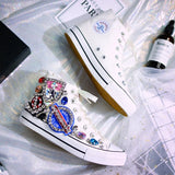 Women Canvas Shoes Platform Loafers Sneakers