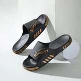 Men PVC Soft Sole Casual Beach Slides