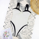 Vintage Bandeau Swimsuit