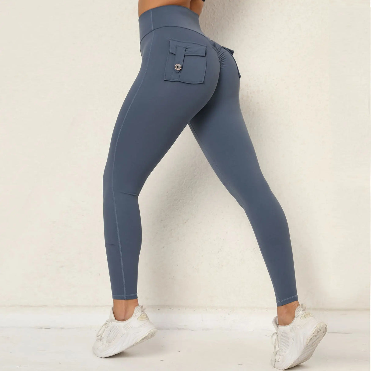 High Waist Push-Up Women's Yoga Pants – Sexy Pocket Workout Leggings