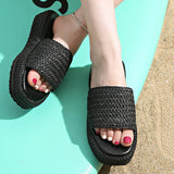 Summer Fashion Flat Slippers – Plus Size 2025