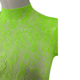 Women Fishnet Lace Bodysuit