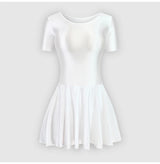 Women Satin Sports Ballet Skirt